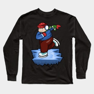 Beautiful ice skater Long Sleeve T-Shirt